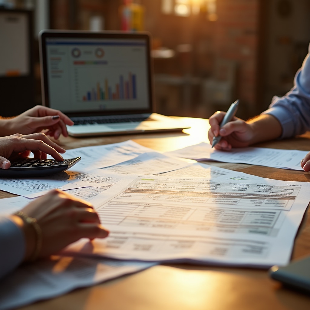 Budget planning and financial documentation